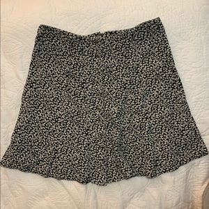 AE Flowy Floral Skirt